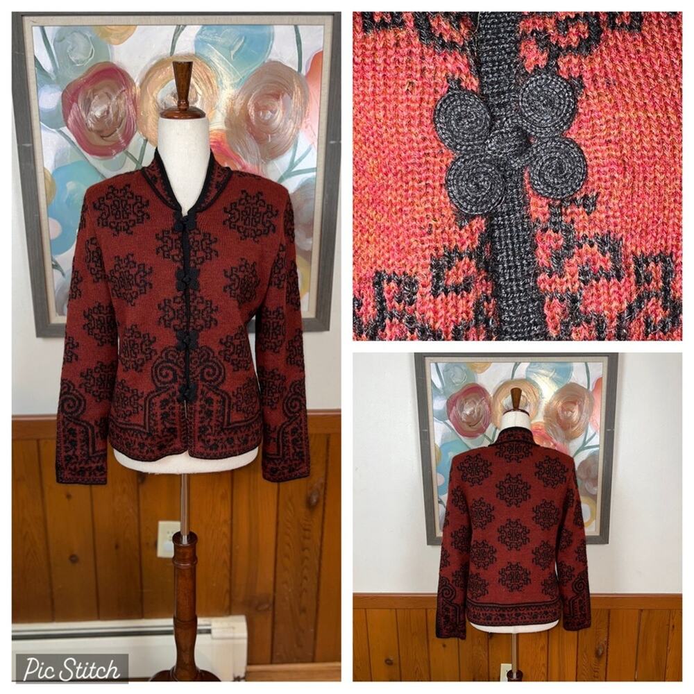 Beautiful Millma Bolivia Alpaca Sweater Coat!